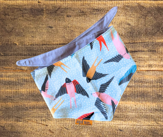 Foulard pour chiens "Les Oiseaux"