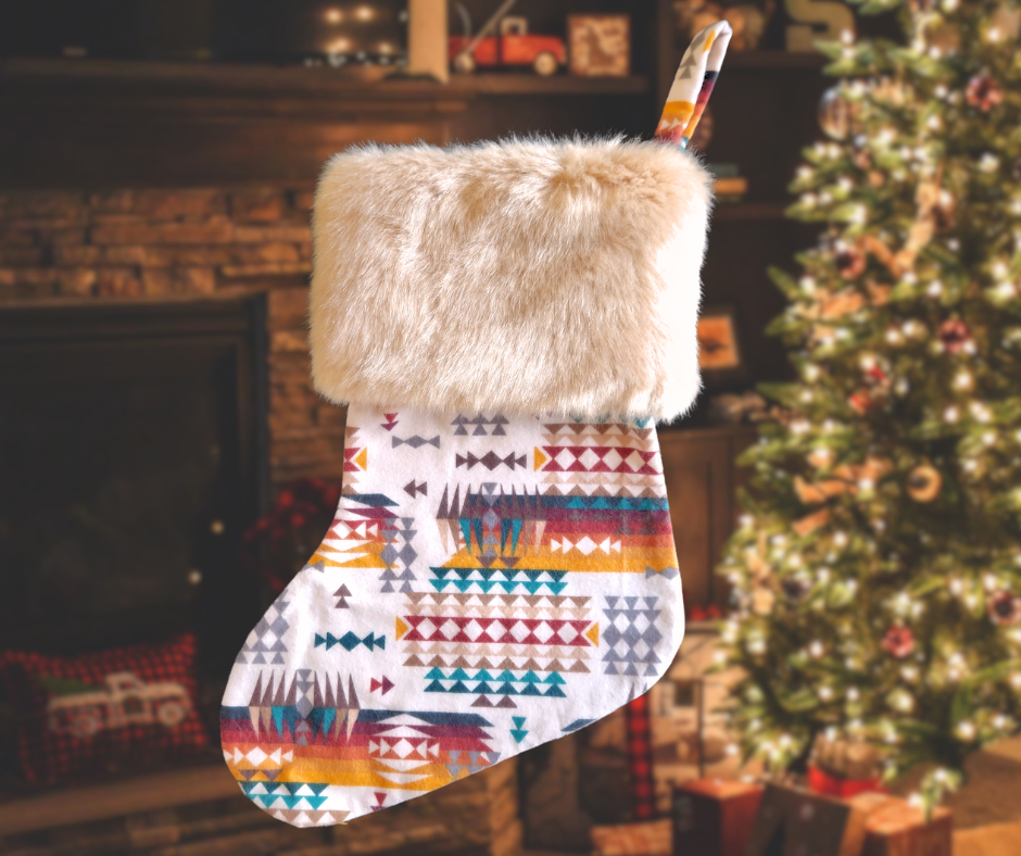 Christmas stocking - Aboriginal -