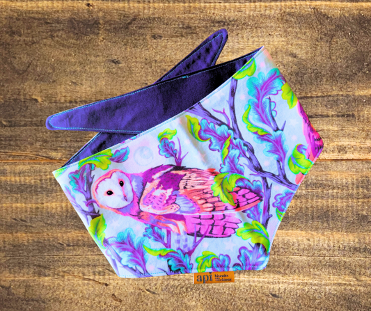 Foulard pour chiens et chats "Les Chouettes"