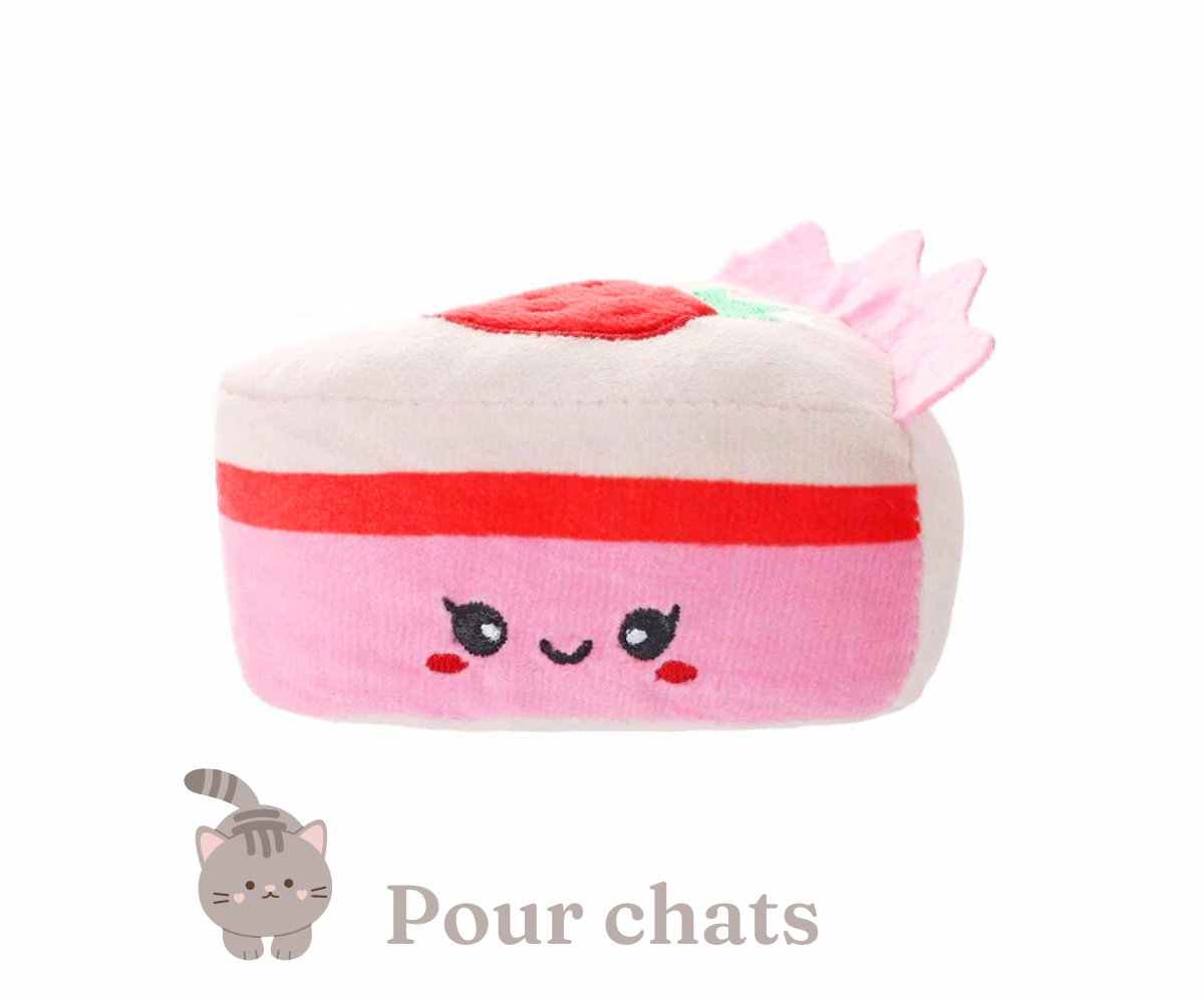 Cat Toy - Strawberry Cake