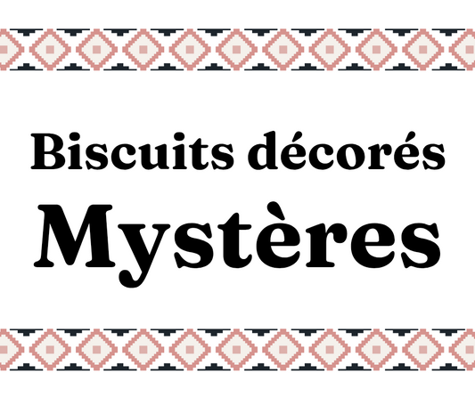 Biscuits décorés mystères